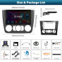 2+64G Android 13 Autoradio pour BMW 1 Series E81 E82 E87 E88 2004-2012 avec Carplay Android Auto, écran Tactile 9", avec Bluetoo