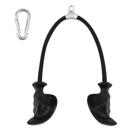 HXD-ERGO Corde Triceps Musculation, Corde de Tension de Triceps pour l'Entraînement des Biceps et des Triceps, pour Poulie à Câb