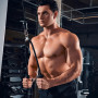 HXD-ERGO Corde Triceps Musculation, Corde de Tension de Triceps pour l'Entraînement des Biceps et des Triceps, pour Poulie à Câb
