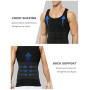 Casey Kevin Débardeur Gainant et Sculptant Homme Compression Musculation Sous-vêtements