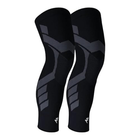 Flytex Maintiens de compression pour genoux et jambes V2 noir