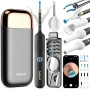 Otoscope Numérique HD 1920P pour Nettoyage d'Oreille, avec Caméra Flexible et Pince - Nettoyeur d'Oreille avec Caméra pour Exame