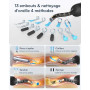 Otoscope Numérique HD 1920P pour Nettoyage d'Oreille, avec Caméra Flexible et Pince - Nettoyeur d'Oreille avec Caméra pour Exame
