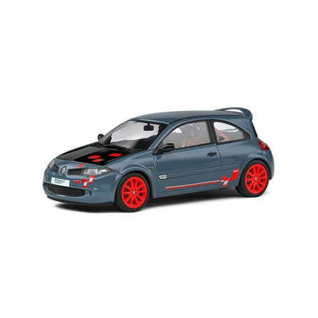SOLIDO - REN Megane 2 RS R26R - 2008-1/43, Grey/Red