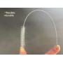 Lot de 3 brosses à Paille 23 cm - Brosse de Nettoyage pour Paille - Brosse pour Tuyau de Lait - pour Machine à café Automatique