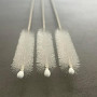 Lot de 3 brosses à Paille 23 cm - Brosse de Nettoyage pour Paille - Brosse pour Tuyau de Lait - pour Machine à café Automatique