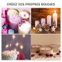 CZ Store®-✮Marque Française✮-Mèche Bougie-✮✮Garantie A Vie✮✮-Mèche pour Bougie 10 CM|Lot de 50 PCS| Meche Bougie Naturelle Coton