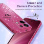 Eherui Coque pour Xiaomi Redmi Note 13 Pro 5G / Poco X6 Glitter, Silicone Paillette Anti-Traces de Doigts, Anti-Chocs,Protection