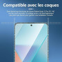 NEW'C Lot de 3, Verre Trempé pour Xiaomi Redmi Note 13 Pro 5G/4G, (non compatible Redmi Note 13 Pro+) Protection efficace contre