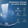 NEW'C Lot de 3, Verre Trempé pour Xiaomi Redmi Note 13 Pro 5G/4G, (non compatible Redmi Note 13 Pro+) Protection efficace contre