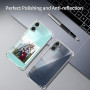 Tentoki 3 en 1 Coque et Verre Trempé pour Samsung Galaxy A07, [Coussin d'air Intégré] Anti-Jaunissement Souple TPU Bumper Coque