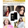 MOPZIJA Bâton de coloration 2-en-1 et peigne, teinture au peigne sûre et pratique, bâton de retouche, résistant à l'eau et à la