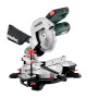 Metabo scie à onglets et à tronçonner KS 216 M – 610216000 – Avec ligne de coupe de précision (Precision Cut Line), lame de 216