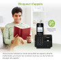 VTECH CS2000 Téléphone sans Fil DECT pour la Maison avec bloqueur d'appels indésirables, Longue portée fiable jusqu'à 300m, Iden