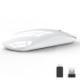Uiosmuph U58 Souris Optique sans Fil Rechargeable, 2.4G silencieuse Wireless Mouse Ultra Portable avec récepteur USB Nano et Ada