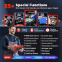 LAUNCH X431 CRP919XBT Valise Diagnostic Auto Multimarque, ECU Coding, Contrôle Bidirectionnel, 45+ Service, Diagnostic sans Fil