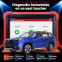 LAUNCH X431 CRP919XBT Valise Diagnostic Auto Multimarque, ECU Coding, Contrôle Bidirectionnel, 45+ Service, Diagnostic sans Fil