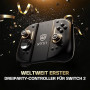 NYXI Hyperion 3 Manette Switch 2 – Premier Manette sans fil de tiers au monde pour Switch 2, Joystick à effet Hall, Gyroscope à