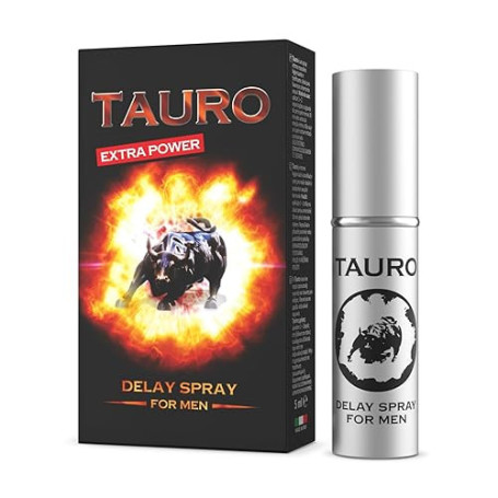 Tauro Extra Power Spray pour retarder l'éjaculation masculine 5 ml Intimateline