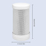 HOTUT Filtre á Eau Sur Robinet- Jeu de 2 Cartouches de Rechange pour Filtres à Eau, Enlève Impuretés, Chlore, Eau de Javel, Vers