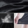 Milaloko Maillot de Bain Homme avec Poche Short de Bain Imperméable à Séchage Rapide Short de Bain avec Cordon de Serrage Réglab
