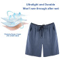 Milaloko Maillot de Bain Homme avec Poche Short de Bain Imperméable à Séchage Rapide Short de Bain avec Cordon de Serrage Réglab