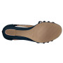 PIZZ ANNU Sandales Femme Été Compensées à Plateforme Escarpins Strass Sandale à Talon Compensé Mode Confort pour Soirée Mariage