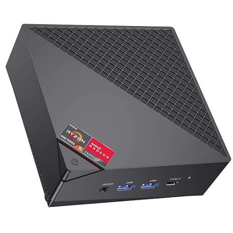 ACEMAGICIAN AM06 Pro Mini PC, AMD Ryzen 5 7430U (6C/12T, jusqu'à 4,3 GHz), Mini Ordinateur 16Go DDR4 RAM 512Go M.2 2280 SSD, AMD