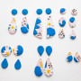 PATIKIL Emporte-Pièces en Pâte Polymère, Lot de 8 Emporte-Pièces Ronds pour Découper Des Cercles, Outils de Poinçonnage pour Cré