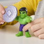 Marvel Spidey et Ses Amis Extraordinaires, Figurine Hulk de 7,5 cm avec Accessoire, Jouets de Super-héros pour Enfants, dès 3 An