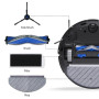 iAmoy N20 PRO Plus Kit d'accessoires pour robot aspirateur ECOVACS DEEBOT N20 PRO Plus, 1 brosse principale, 4 lingettes, 2 filt