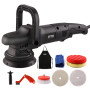 SPTA Polisseuse Orbitale Polisseuse Excentrique 3800RPM, 150mm/125mm Polissage Pad, 6 Vitesse Variable Ponceuse, pour Le Polissa