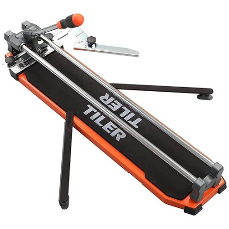 TILER Coupe Carrelage Manuel 630 mm – Idéal pour Carrelage 60x60 – Carrelette Professionnelle Grand Format, Coupe Précise Cérami
