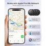 Smart Air Traceur Tag, Compatible avec Apple Find My (iOS Uniquement), étanche IP67, Batterie Remplaçable, Localisateur de Clés/