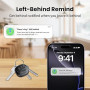 Nouveau [Certifié Apple MFi] (iOS Uniquement) Air Tracker Tags Lot de 4, Hoxe Bluetooth 5.3 Traceur Compatible Apple Localiser A