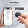 Nouveau [Certifié Apple MFi] (iOS Uniquement) Air Tracker Tags Lot de 4, Hoxe Bluetooth 5.3 Traceur Compatible Apple Localiser A