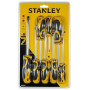 STANLEY, Ensemble Bi-Matériau 8 Tournevis, Jaune/Noir. STHT0-62148