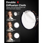 SMALLRIG Softbox Parabolique FP-90 35.4" avec Monture Bowens, Dégagement Rapide avec Grille en Nid d'abeille et Diffuseurs, pour