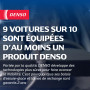 DENSO Balai d'essuie-glace arrière (DRB-030) 300mm, silencieux, durable avec un design avancé et des matériaux de haute qualité,