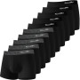 Fullluwaa - Lot de 10 Boxers Homme Coton, Confortable et Doux - Ajustés, Ceinture Élastique Ultra - Souple