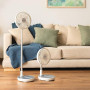 Cecotec Ventilateur Portable Pliable EnergySilence 800 FoldAir. Batterie 7200mAh, Design extensible et réglable, 5 pales aérodyn