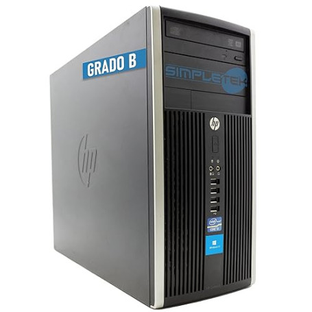 Ordinateur de bureau HP 6200 Pro MT Windows 11 Pro - Core i3 Clock 3,10 GHz - 16 Go RAM SSD 240 Go | Interface serie RS232 COM M