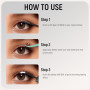 GEMERRY Lash Bond et Seal 2 en 1 d'Extension de Cils Colle Faux Cils Eyelash Extension Glue (Noir)