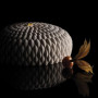 silikomart | Moule à gâteau en Silicone Modern HONORÉ, antiadhésif, Lot de 1 Moule à gâteau, Design 3D, Ø 195 h 70 mm, Volume 16