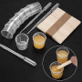 52 Pcs 30 ml Tasses à Mesurer en Plastique, Tasses à Mesurer Graduées pour Resine Epoxy, Verres Doseur, Gobelet Doseur pour Bric