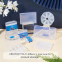 UNICRAFTALE 24pcs Forme Coeur Doré Placage sous Vide Résultats Boucle Oreille 304 Clous Oreille en Acier Inoxydable avec Écrous