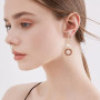 UNICRAFTALE 80 Ensembles 2 Styles Apprêts de Boucles D'Oreilles à Levier Acier Inoxydable avec Boucles et Anneaux de Saut Croche
