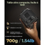 SMALLRIG RC 100B Lampe Vidéo COB avec Poignée, Lampe Vidéo Bicolore 2700K-6500K, Charge Rapide Type-C PD, Contrôle par Applicati