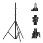 SMALLRIG Support de Lumière de Photographie 110"/280cm, Trépied Photo Vidéo en Aluminium à Coussin d'air avec Vis 1/4" pour Soft