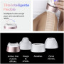 Braun Epilateur Lumiere Pulsee Intelligent Skin i·expert PL7431, Blanc et Bronze – Alternative au Laser à Domicile, Filaire, ave